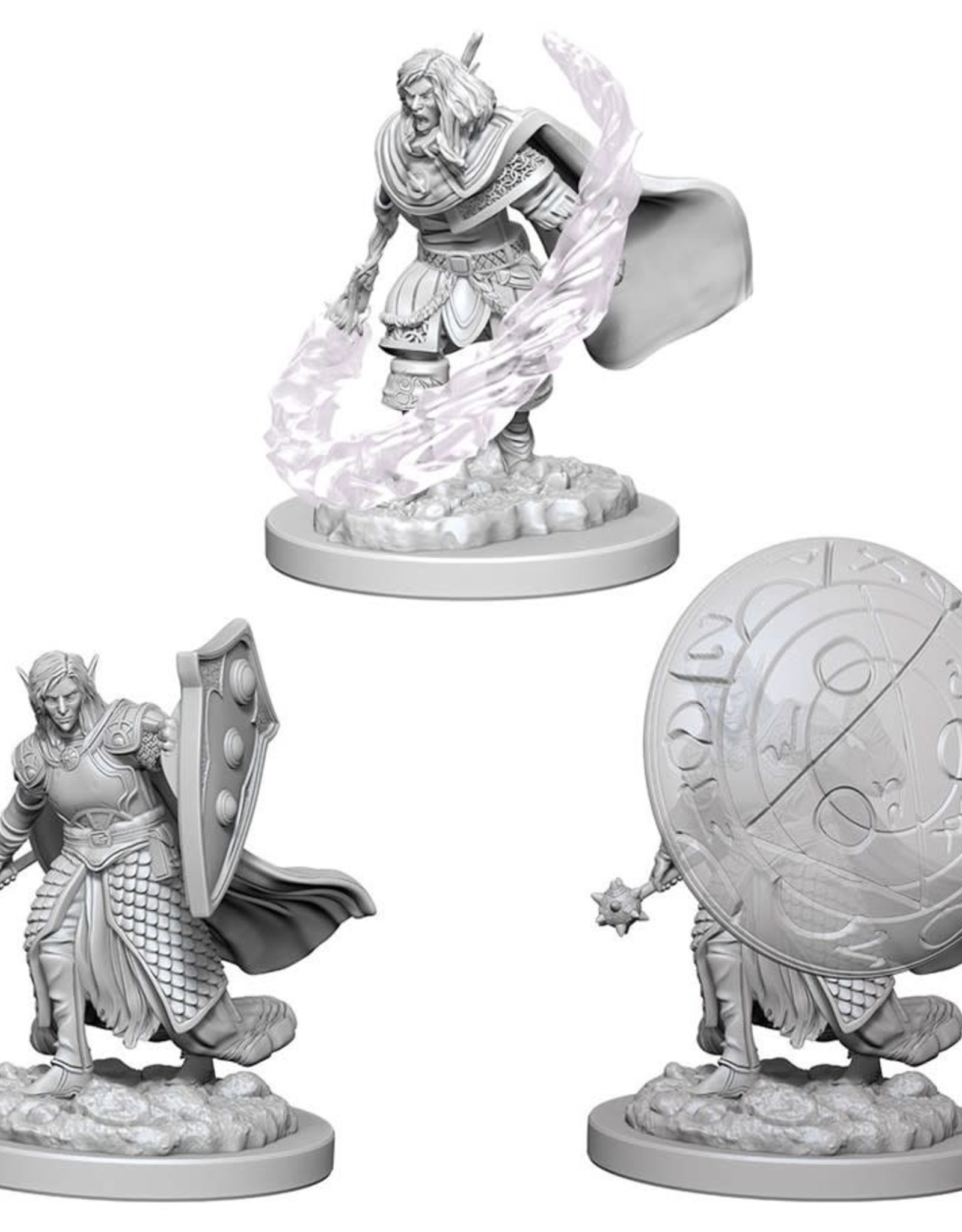 Wizkids D&D Unpainted Minis: Elf Cleric Male