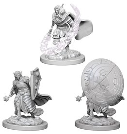 Wizkids D&D Unpainted Minis: Elf Cleric Male