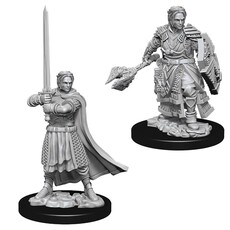 Wizkids D&D Unpainted Minis: Human Cleric Male