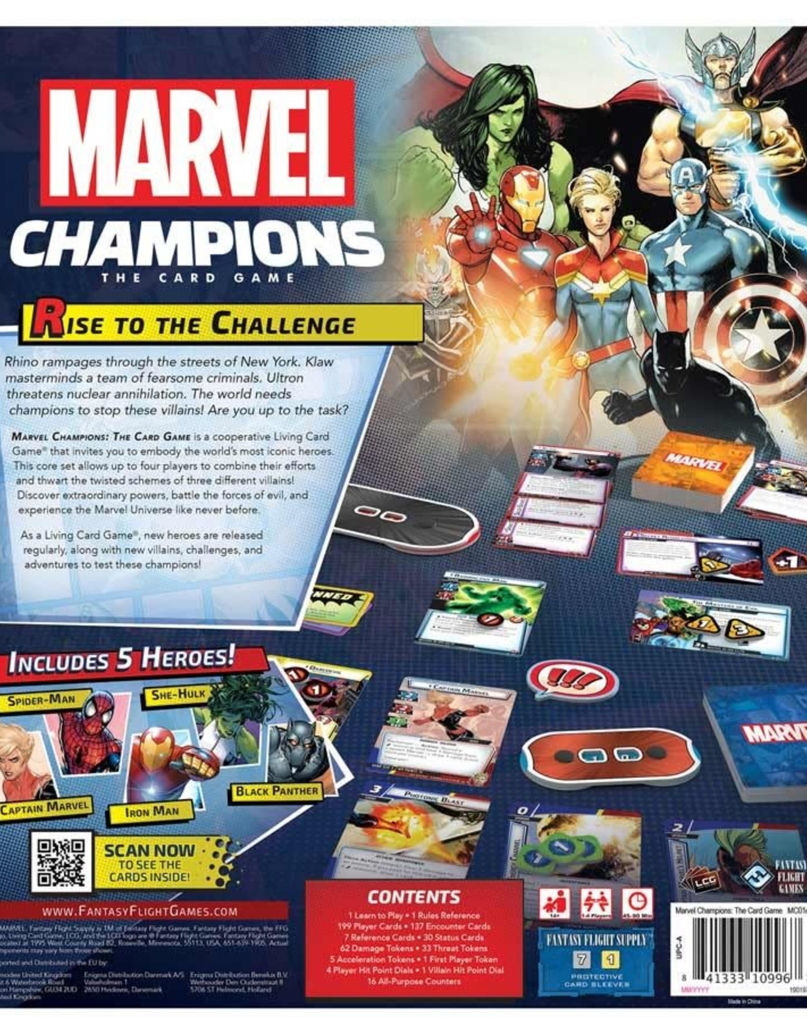 Fantasy Flight Games Marvel Champions: The Card Game Core Set