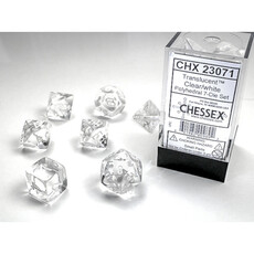 Chessex Chessex RPG Dice (7) Translucent Clear