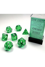 Chessex Chessex RPG Dice (7) Translucent Green/White