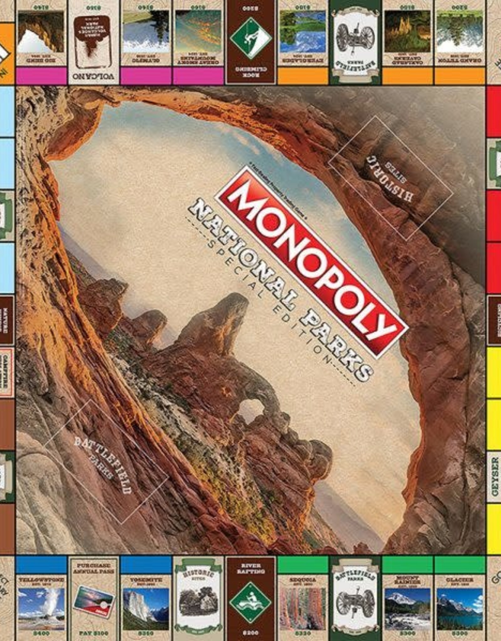 USAopoly Monopoly National Parks