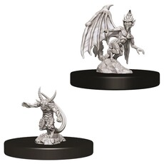 Wizkids D&D Unpainted Minis: Imp and Quasit