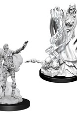 Wizkids D&D Unpainted Minis: Lich and Mummy Lord