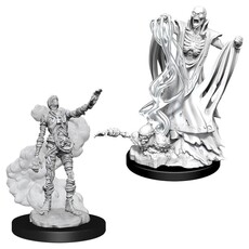 Wizkids D&D Unpainted Minis: Lich and Mummy Lord