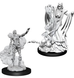 Wizkids D&D Unpainted Minis: Lich and Mummy Lord