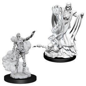 Wizkids D&D Unpainted Minis: Lich and Mummy Lord