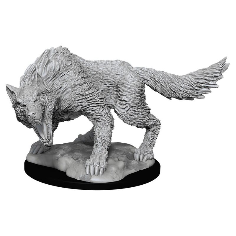 Wizkids D&D Unpainted Minis: Winter Wolf