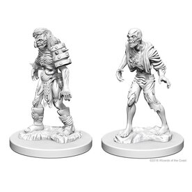 Wizkids D&D Unpainted Minis: Zombies