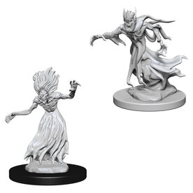 Wizkids D&D Unpainted Minis: Wraith and Specter