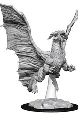 Wizkids D&D Unpainted Minis: Young Copper Dragon