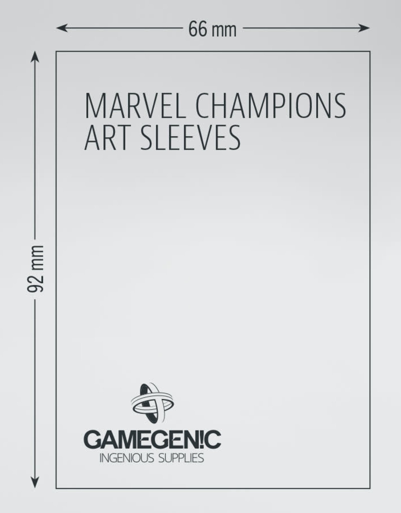 Marvel Champions Art Sleeves (50) Ironman