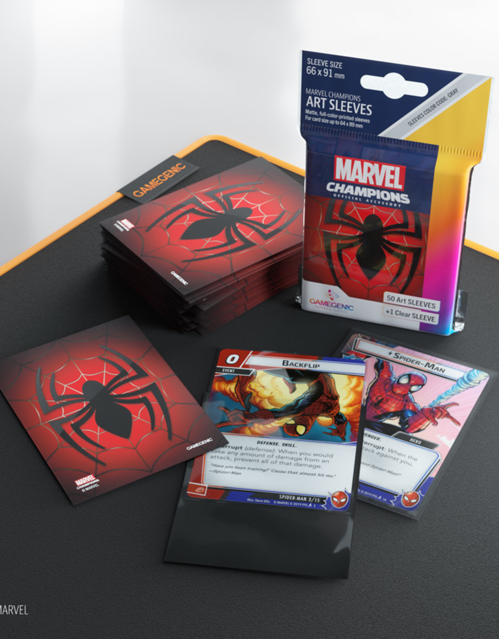 Marvel Champions Art Sleeves (50) Spiderman