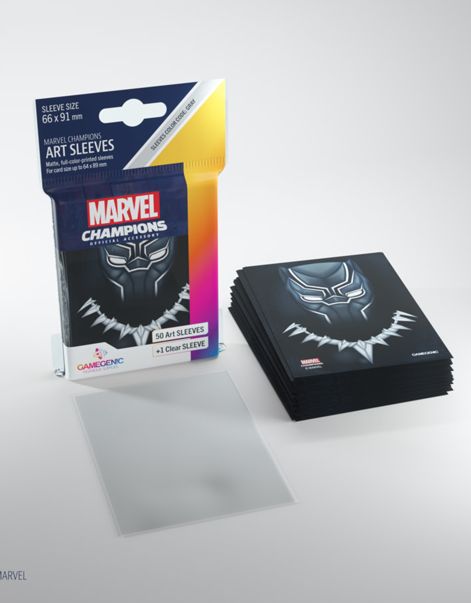 Marvel Champions Art Sleeves (50) Black Panther