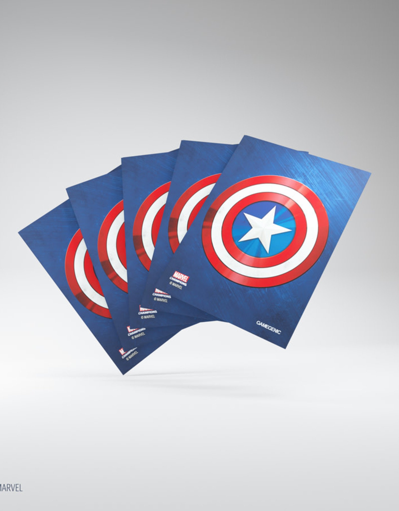 Marvel Champions Art Sleeves (50) Captain America