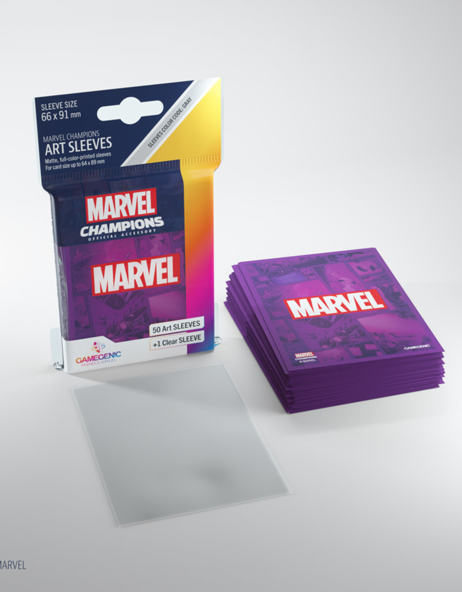Marvel Champions Art Sleeves (50) Purple Marvel