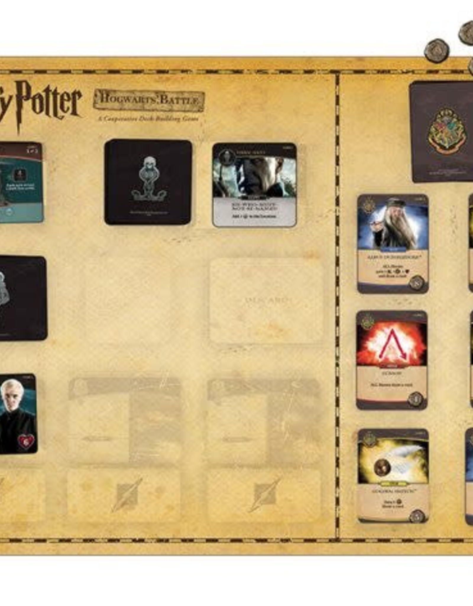 USAopoly Harry Potter Hogwarts Battle