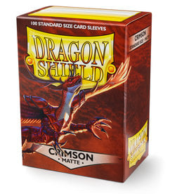 Arcane Tinmen Sleeves: Dragon Shield Matte (100) Crimson