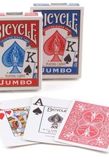 United States Playing Card Co Playing Cards: Bicycle Jumbo Index (Red or Blue)