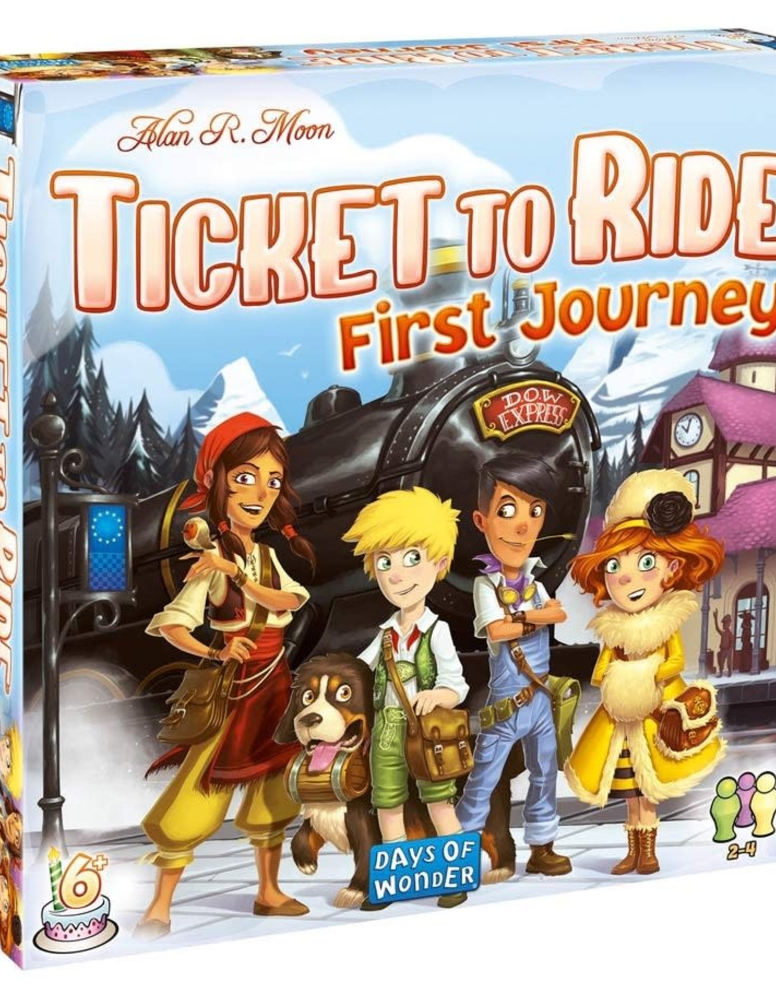 Ticket to Ride First Journey Europe