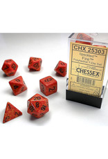 Chessex Chessex RPG Dice (7) Speckled Fire