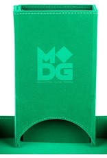Metallic Dice Games Fold Up Velvet Dice Tower: Green