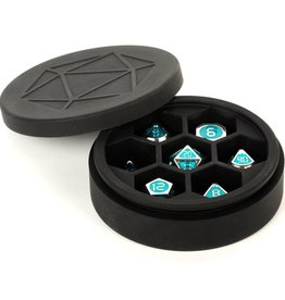 FanRoll SILICONE ROUND DICE CASE BLACK