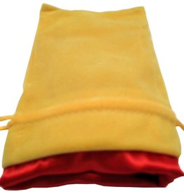 FanRoll DICE BAG MET 4X6 GOLD W RED