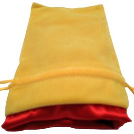 FanRoll DICE BAG MET 4X6 GOLD W RED