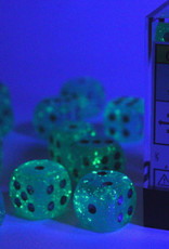 Chessex D6 Dice: 16mm Menagerie Luminary Sky/Silver (12)