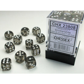Chessex DICE D6 12MM CHX23808 TRANSLUCENT SMOKE
