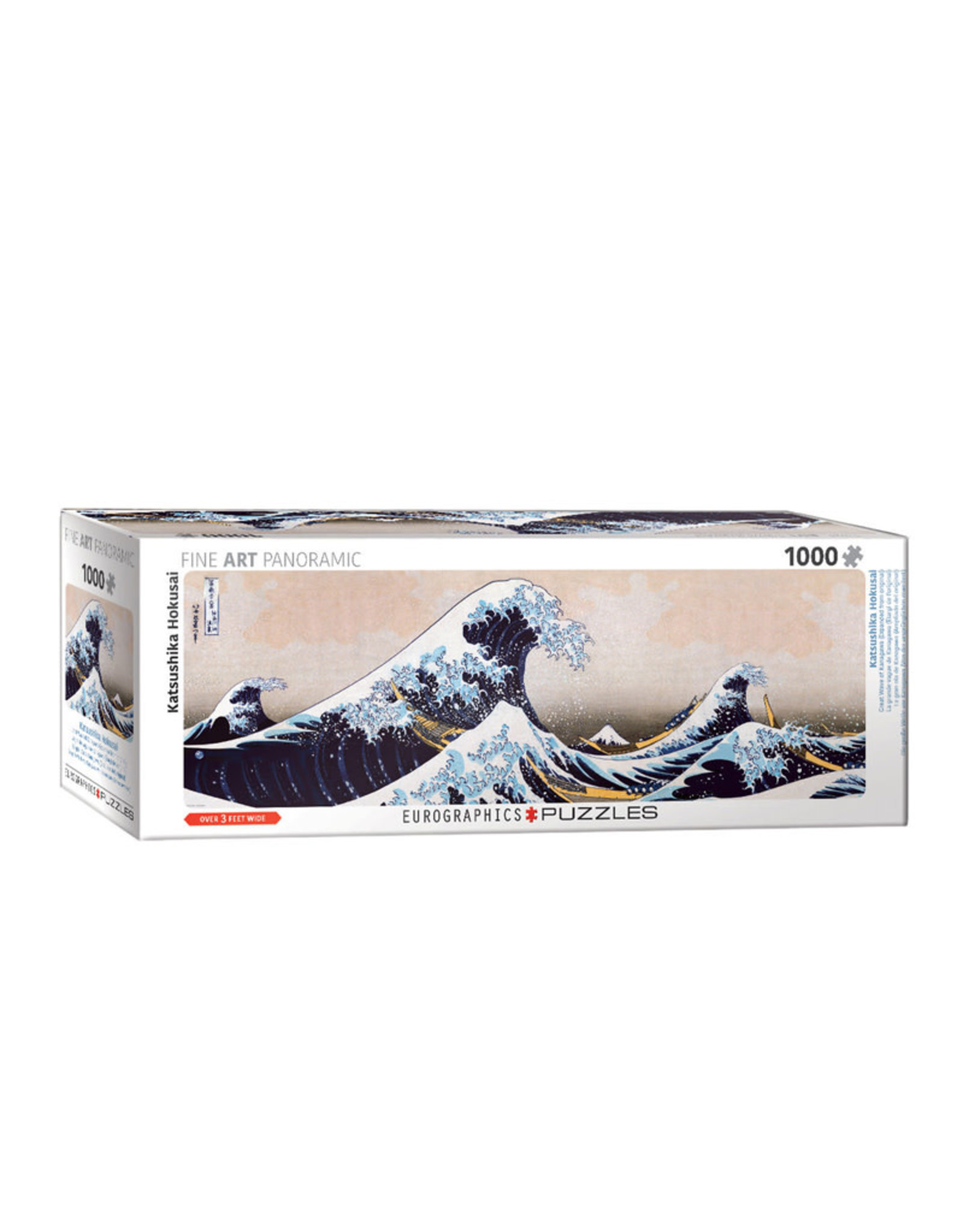 Eurographics Great Wave of Kanagawa Panorama Puzzle (1000 PCS)