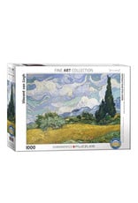 Eurographics Wheat Field with Cypresses Puzzle - van Gogh (1000 PCS)