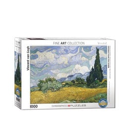 Eurographics Wheat Field with Cypresses Puzzle 1000 PCS (van Gogh)