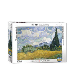 Eurographics Wheat Field with Cypresses Puzzle - van Gogh (1000 PCS)