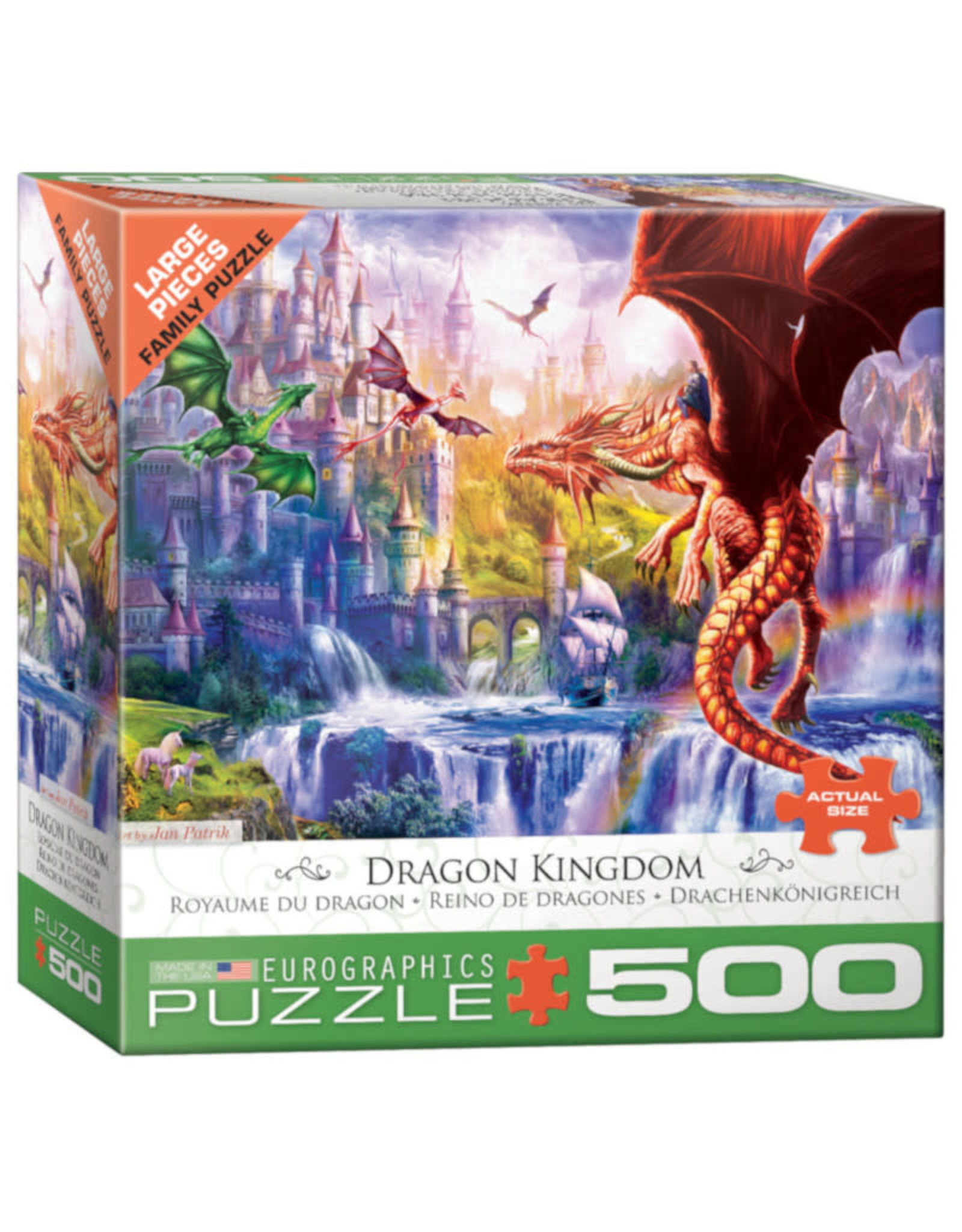 Eurographics Dragon Kingdom Puzzle 500 PCS