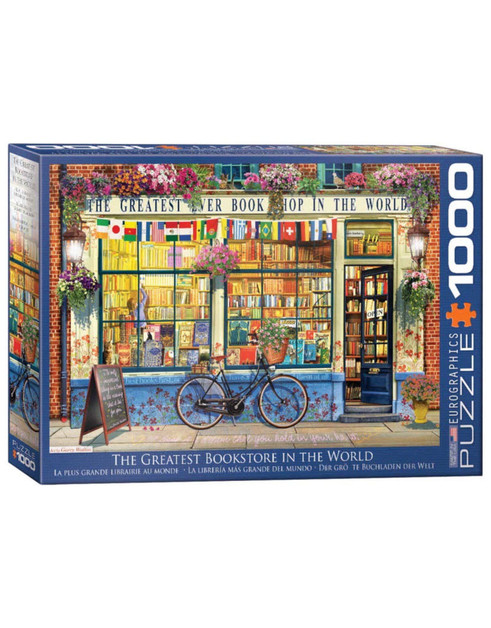 Eurographics Greatest Ever Book Shop Puzzle (1000 PCS)