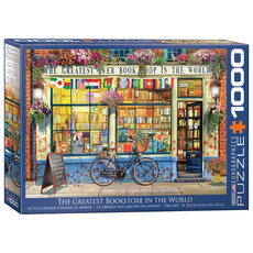 Eurographics Greatest Ever Book Shop Puzzle (1000 PCS)