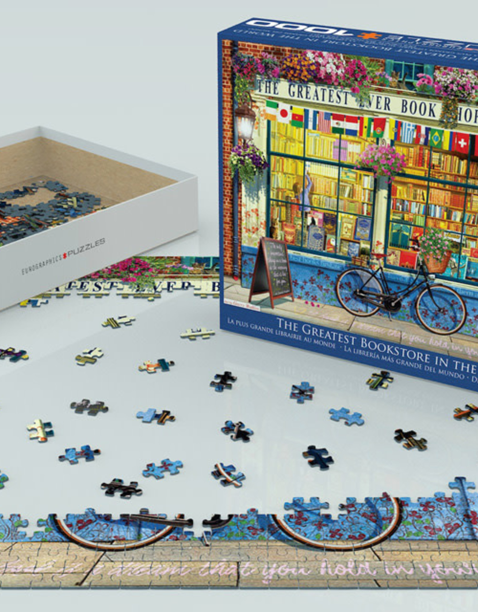 Eurographics Greatest Ever Book Shop Puzzle (1000 PCS)