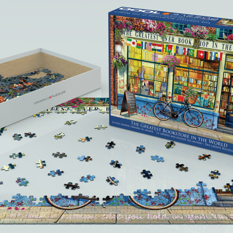 Eurographics Greatest Ever Book Shop Puzzle (1000 PCS)