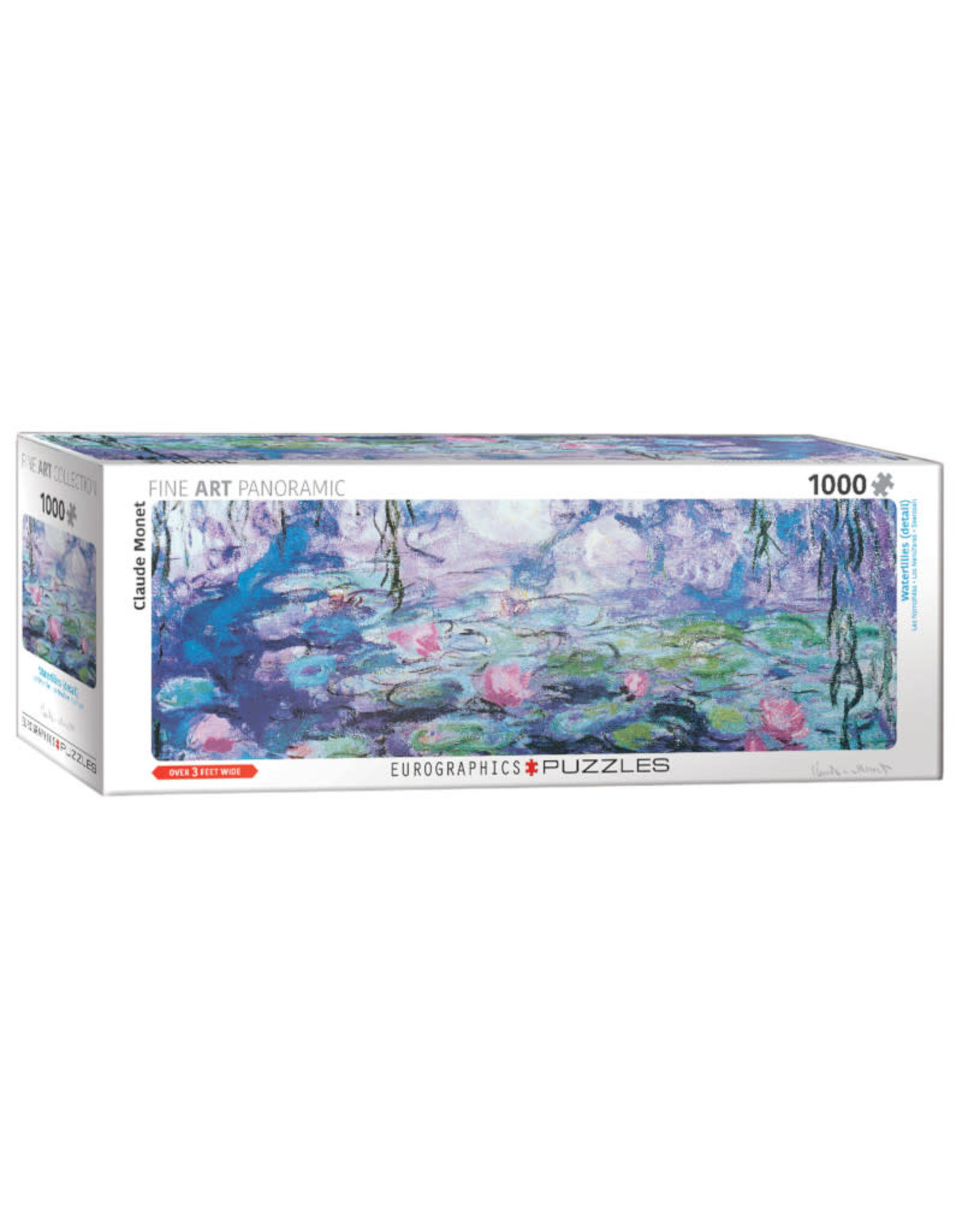 Eurographics Waterlilies by Monet Panoramic Puzzle (1000 PCS)