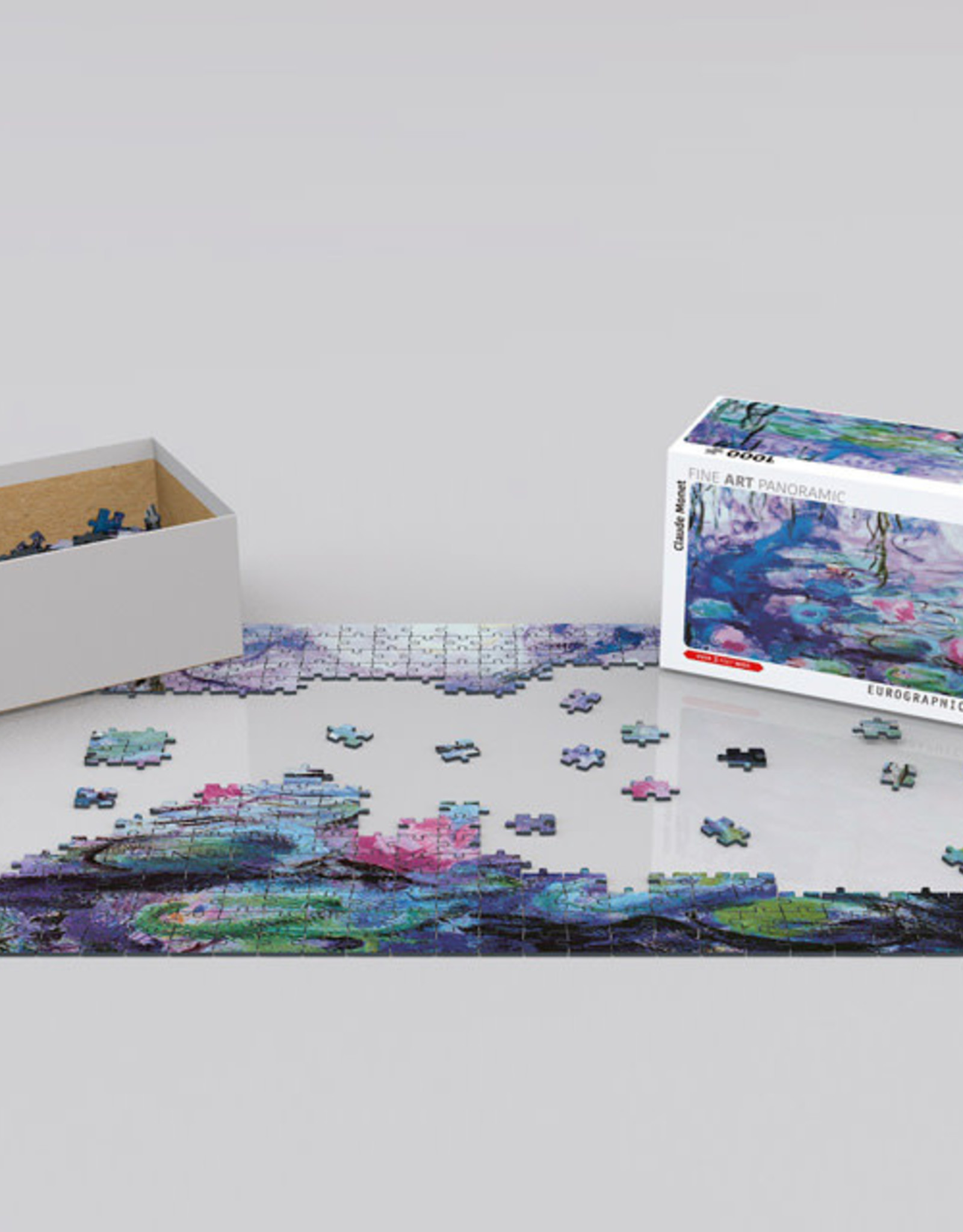 Eurographics Waterlilies by Monet Panoramic Puzzle (1000 PCS)