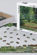 Eurographics Japanese Footbridge by Monet (1000 PCS)