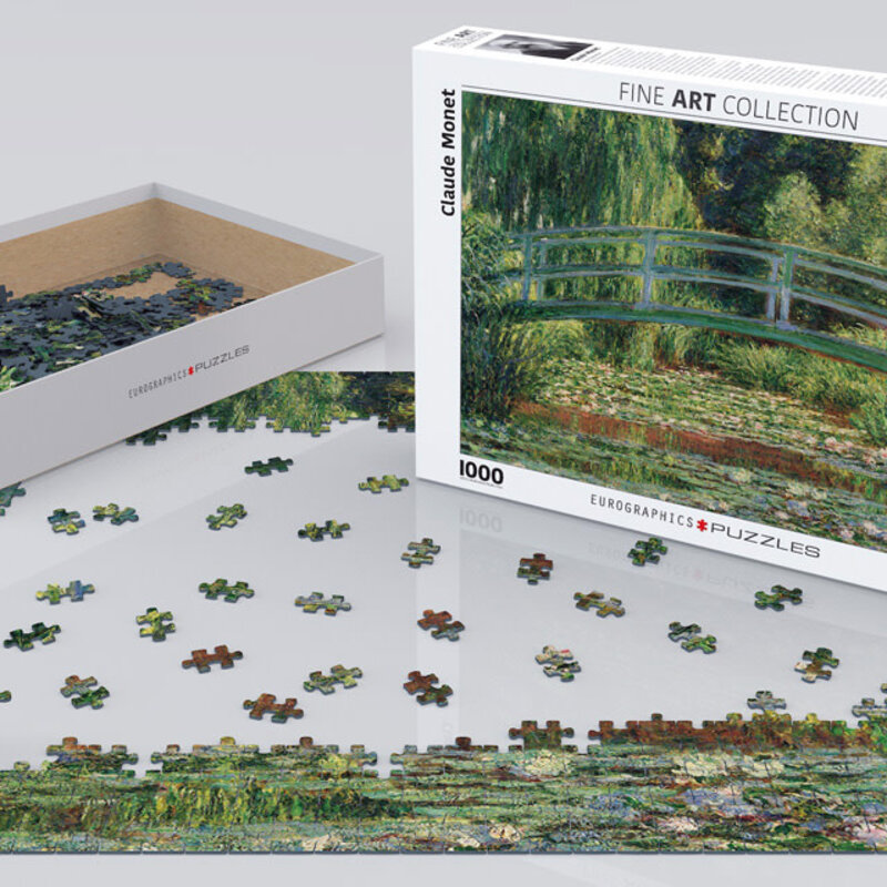 Eurographics Japanese Footbridge by Monet (1000 PCS)