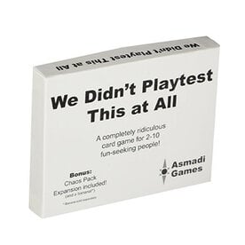 Asmadi Games We Didn't Playtest This at All