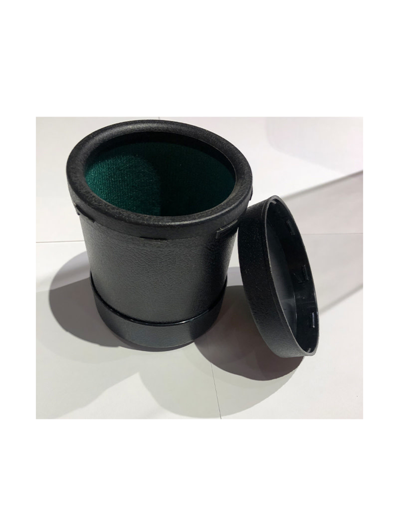 Koplow Dice Cup: Plastic Round Dice Cup With Twist Cover