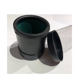 Koplow Dice Cup: Plastic Round Dice Cup With Twist Cover