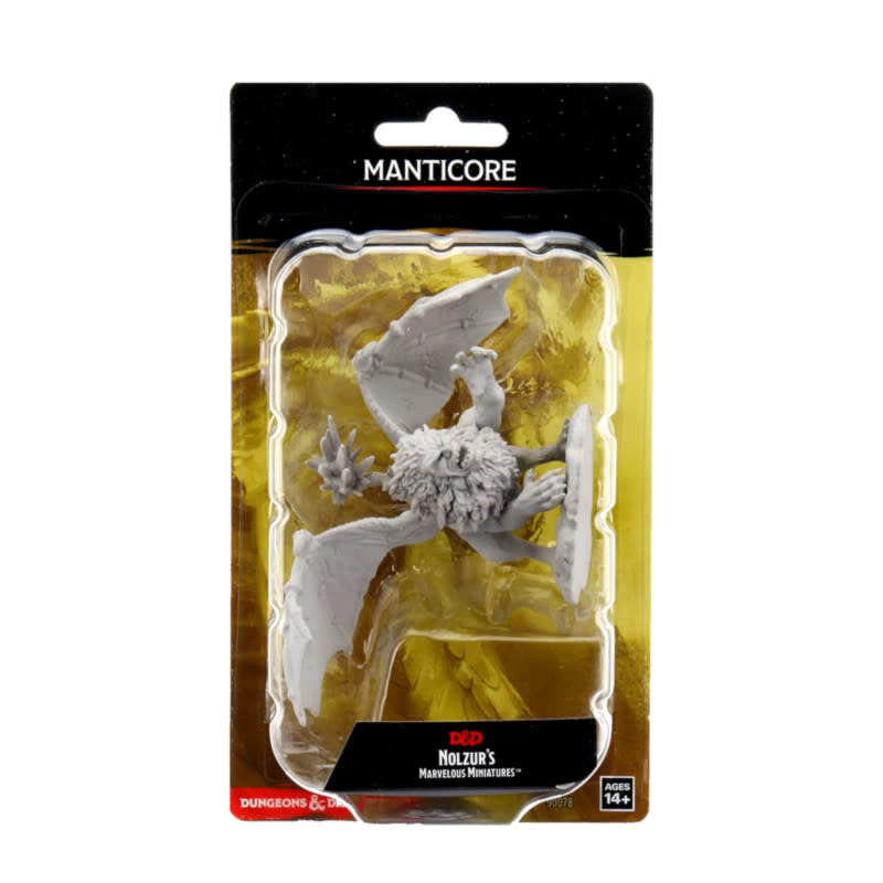 Wizkids D&D Unpainted Minis: Manticore