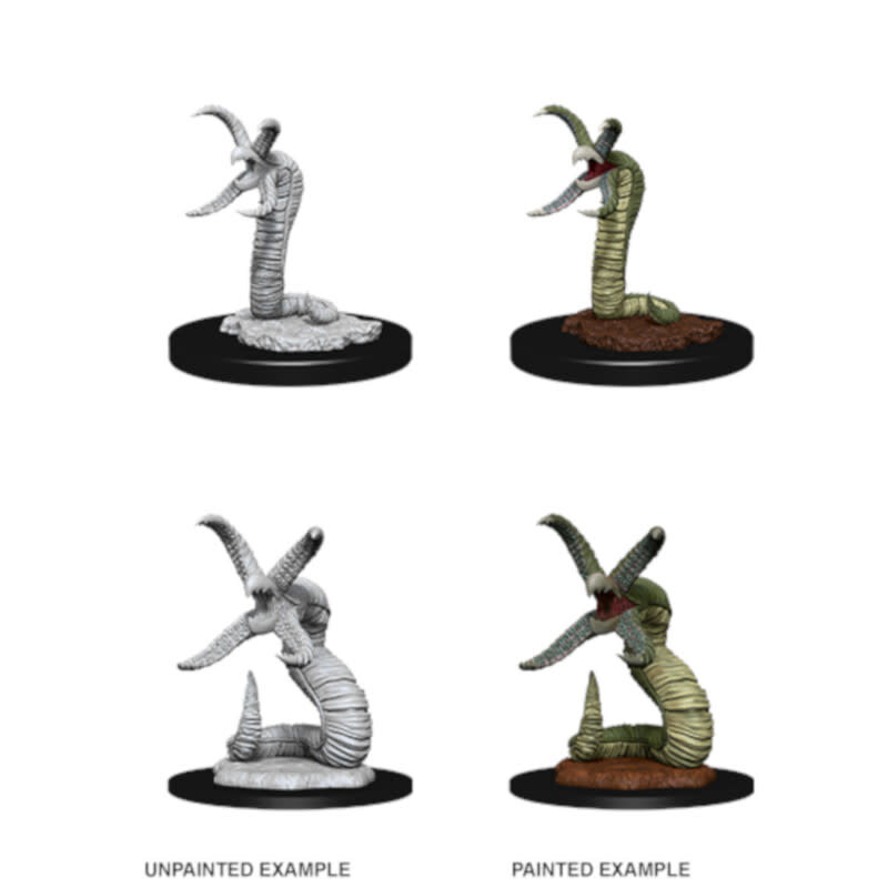 Wizkids D&D Unpainted Minis: Grick & Grick Alpha